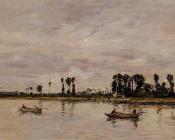 尤金 布丹 : Caudebec-en-Caux, Banks of the Saine